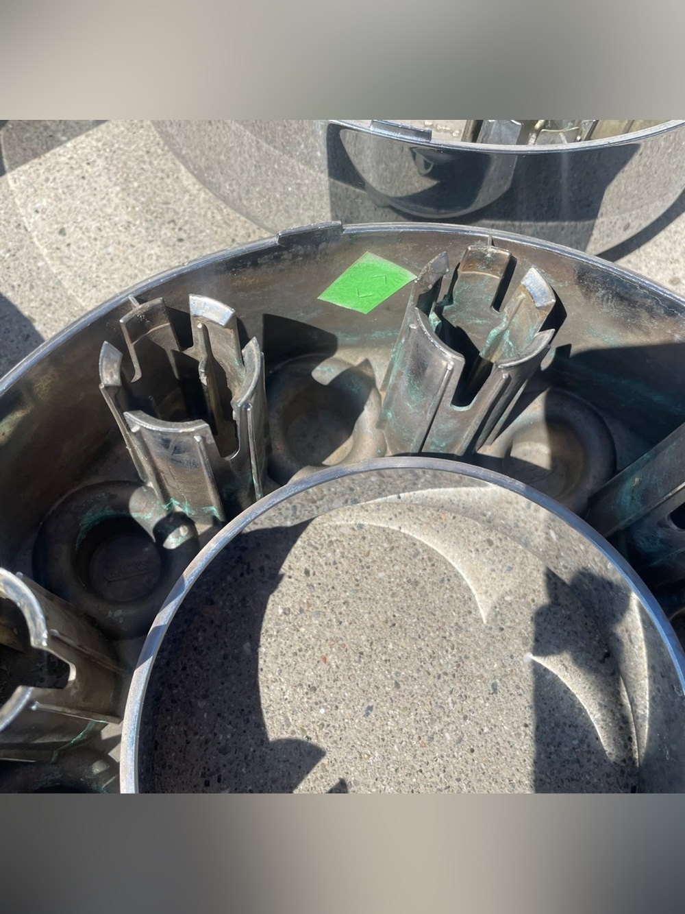 02 -15 Ford F-250 F-350 Non Dually 8 Lug OEM Wheel Center Cap 5C34-1A096-KE (x4) - Picture 3 of 7